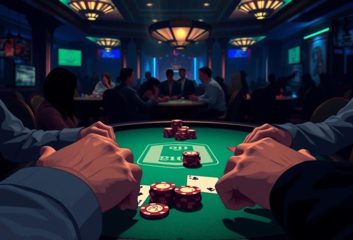 Bermain Poker dengan Teknik Raise dan Fold